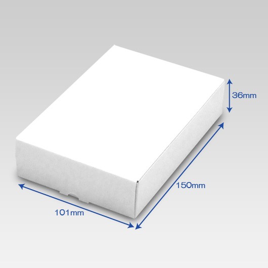 郵便はがきサイズキャラメル箱　150枚入用