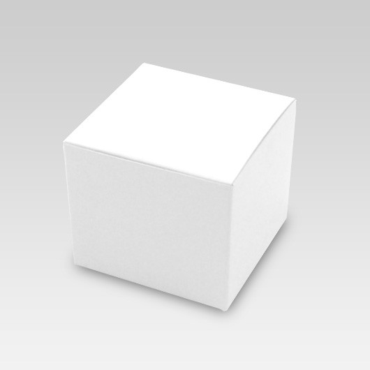 紙　底ロック箱（No.012）【白】