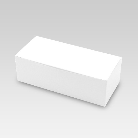 紙　底ロック箱（No.017）【白】