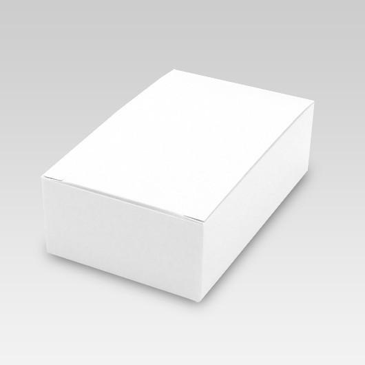 紙 底ロック箱(No.030)【白】