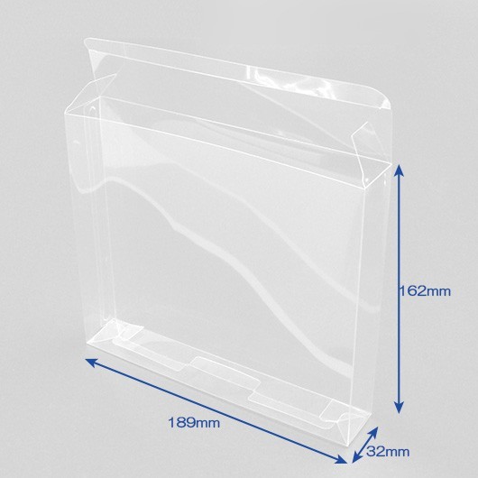 クリアー　底ロック箱（No.039)