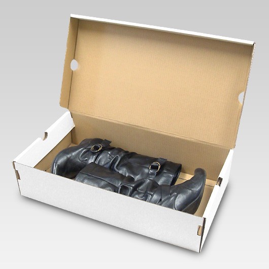 ロングブーツ箱 N式タイプ【白】 | 横井パッケージの通販