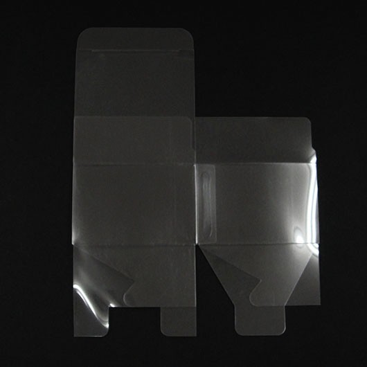 クリアー　底ロック箱（No.038)