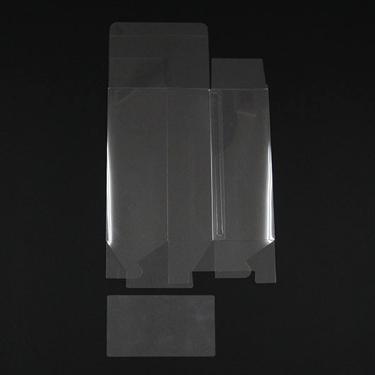 クリアー　底ロック箱（No.037)