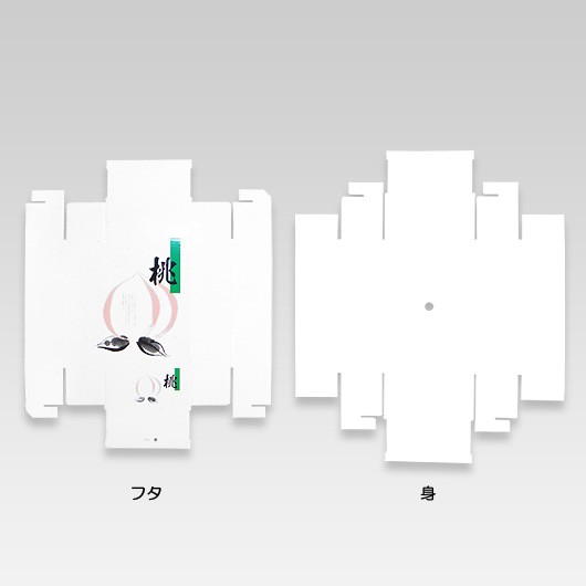 アイデアギフト 桃木貯金箱0 ギフト箱（もも用）吉祥ノ桃 1.5 300×205×115mmほか「30枚・40枚