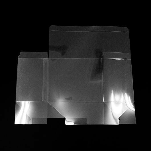 クリアー　底ロック箱（No.012）