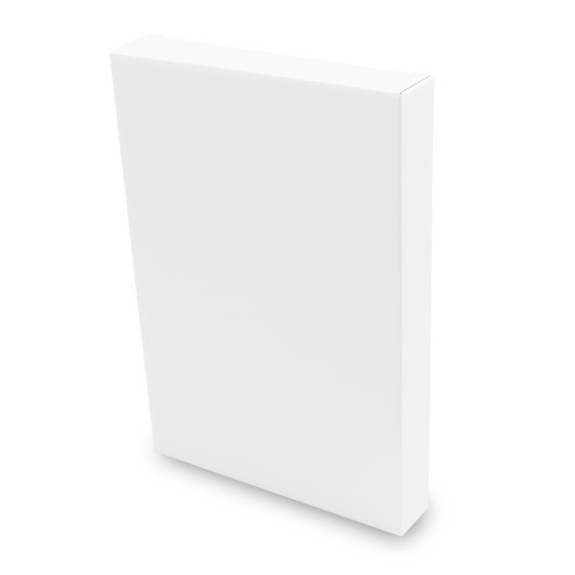 段ボール　キャラメル箱（No.016）【B5対応】【白】