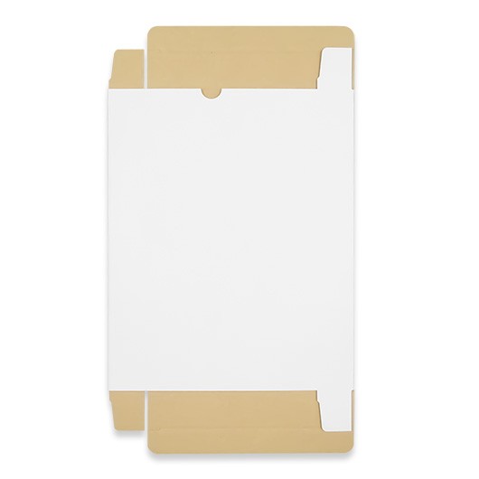 段ボール　キャラメル箱（No.016）【B5対応】【白】