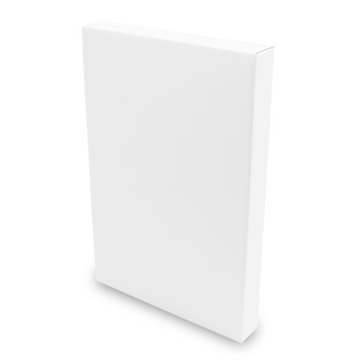 段ボール キャラメル箱(No.006)【A4対応】【白】