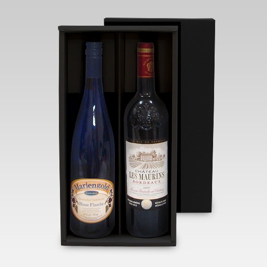 中に入るワインの瓶高さ約340mm、直径80mmまでとなります。※ワインは商品に含まれません。