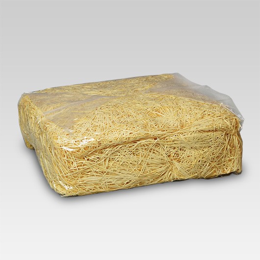 1袋500g入りで、配送時は透明なビニール袋に入っています。