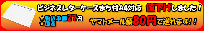 ビジネスレターケース角2対応 値下げしました!
