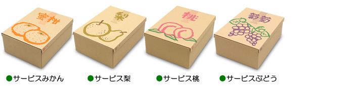 フルーツギフト箱 無地サービス箱【野菜・果物兼用】 | 横井パッケージ